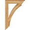 Ekena Millwork Thorton Traditional Rough Sawn Bracket, Western Red Cedar, 4"W x 24"D x 36"H BKT04X24X36THR01RWR - alternate 4